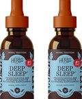 Herbs Etc. Deep Sleep Classic Liquid Extract Holistic Rest Supplement for Restful Sleep Chamomile Lemon Balm