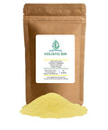 Organic Pine Pollen Powder by Holistic Bin | Pharmaceutical Grade, Wild Harvested, Golden Canadian Pine Pollen | Non GMO, No Additives | Pure Pollen Supplement Made from The Lodgepole Pine Tree, 20 g