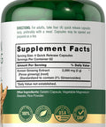 Carlyle Korean Ginseng | 2000 mg | 250 Capsules | Non-GMO and Gluten Free Formula | Standardized Panax Ginseng Supplement