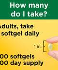 Nature Made E Vitamin 400 Iu 100 Liquid Softgels