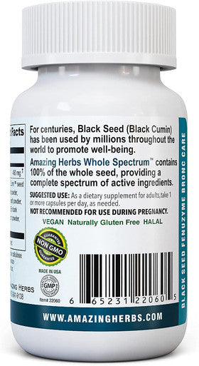 Black Seed Fenuzyme Bronc-Care - 60 caps