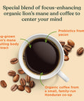 Four Sigmatic Mushroom Coffee K-Cups | Organic And Fair Trade Dark Roast Coffee With Lion S Mane Mushroom Powder & Yacon | Focus & Immune Support | Vegan & Keto | Sustainable Pods | 24 Count.