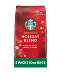 Starbucks K-Cup Coffee Pods, Medium Roast Coffee for Keurig Brewers, Holiday Blend, 100% Arabica, Limited Holiday Edition, 1 Box (32 Pods)