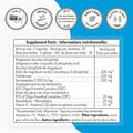 Supersmart Plasminogen Activator Supplement Blood Pressure Health Rich in Pterostilbene Nattokinase Serrapeptase Antioxidant NonGMO Gluten Free 60 DR Capsules