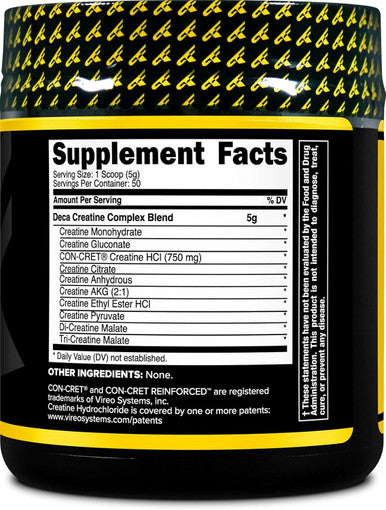 Primaforce Creatine-X 250 Grams - High-Performance 10 Creatine Complex - Unflavored