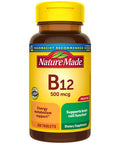 Nature Made Vitamin B12 500 Mcg Dietary Supplement For Energy Metabolism Support 200 Tablets 200 Day Supply