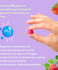 Chewy Vites Adult Gummies Magnesium Citrate 736mg Offering 82.5mg of Elemental Magnesium 60 Vitamin Gummies 2 Months Supply Real Fruit Juice Vegan Berries Flavour