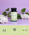 Vitex Agnus Castus VegaveroÃƒâ€šÃ‚Â® | 100% Organic | 180 Capsules | Chasteberry Extract (4:1) | with Vitamin C | Hormone Balance & PMS Relief | Vegan