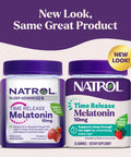 Natrol 10 Mg Melatonin Gummies Time Release Sleep Gummies For Adults Minimize Wake Ups Strawberry-Flavored 35 Count 35 Day Supply