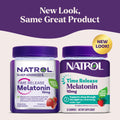 Natrol 10 Mg Melatonin Gummies Time Release Sleep Gummies For Adults Minimize Wake Ups Strawberry-Flavored 35 Count 35 Day Supply
