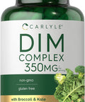 Carlyle DIM Supplement | 350mg | 200 Count | Vegetarian Non-GMO & Gluten Complex