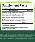 Swanson Pure Brainpower Brain Health Cognitive Memory Focus Support Brain-Derived Neurotrophic Factor (BDNF) Herbal Supplement (Ginkgo Biloba Bacopa Monnieri) 60 Veggie Capsules (Veg Caps) Vegan