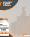 Bulksupplements.Com Chaga Mushroom Extract Capsules - Chaga Extract, Chaga Mushrooms Capsules - Vegan & Gluten Free, 2 Capsules (1000Mg) Per Serving, 360 Veg Capsules (Pack Of 1)