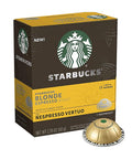 Starbucks by Nespresso Vertuo, Vanilla Flavored Coffee, 30-count Coffee Pods, Brews 7.8 oz.