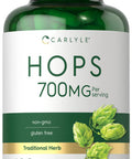 Carlyle Hops Supplement 700Mg | 180 Capsules | Non-Gmo & Gluten Free | Traditional Herb