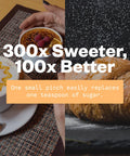 Purisure Organic Stevia Concentrated Powder 125G Organic Pure Stevia Powder No Fillers No Artificial Sweeteners No Aftertaste Zero Calorie Stevia Sweetener Stevia Sugar Substitute 4.4 Oz 846 Servings