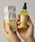 Forest & Shore Hair Growth Oil 100% Natural Hair Oil with Caffeine Biotin Castor Oil Argan Oil Coconut Oil and Rosemary Oil Effective Thickening Mask & Hair Loss Treatment