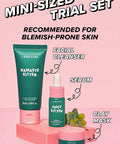 I Dew Care Skincare Set - Kitten My Balance On + Soft Silicone Face Mask Brush + Face Wash Headband - Black Cat Bundle