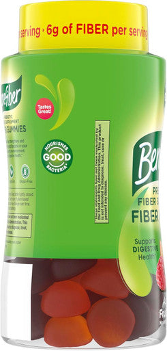 Benefiber Prebiotic Glp 1 Friendly Fiber Supplement Gummies For Digestive Health Assorted 81 Count