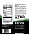 Terrasoul Superfoods Organic Wheat Grass Juice Powder 10 Oz (2 Pack) - Grown in Utah Made from Concentrated Juice Superior to Wheatgrass