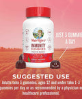 Maryruth Organics Elderberry Gummies Raspberry (Sugar ) & Elderberry Gummies Cherrry Bundle Immune Support Powerful Blend of Zinc Elderberry Vitamin C Vitamin D & Echinacea for Kids & Adults