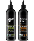 Chefs Life Organic Avocado Oil - Organic Avocado Oil For Cooking, Avocado Oil Organic for Dressing, Dipping, Drizzle, 100% Pure, Single Origin, Non GMO - 16.9 Fl Oz Squeezable Bottle (3 Pack)