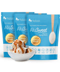 Alusweet 2-Pack Kit Includes (1) Allulose Zero Calorie Sweetener & (1) Allulose Monk Fruit & Erythritol Sweetener - 24 oz - 1:1 Sugar Substitute, Keto-Friendly, Organic, Plant-Based Substitute