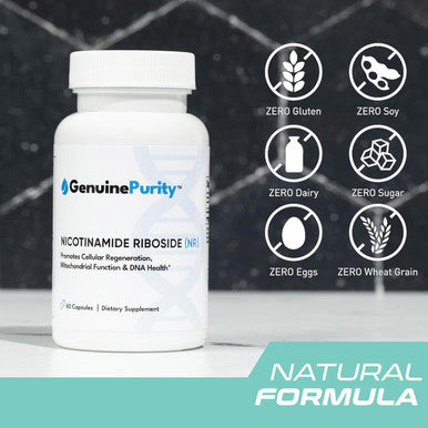 Liposomal Nr 300Mg Nicotinamide Riboside Supplement Advanced Nad Boost For Cellular Energy And Mitochondrial Function Gluten Free, Vegan, Usa Made, Non-Gmo 60 Capsules