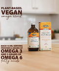 Flora Udos Choice Omega 369 Oil Blend Made with Organic Flax Sesame Sunflower Seed Oils PlantBased Vegan Omega Fatty Acids Based on Ideal 211 Ratio 17fl oz. Glass Bottle
