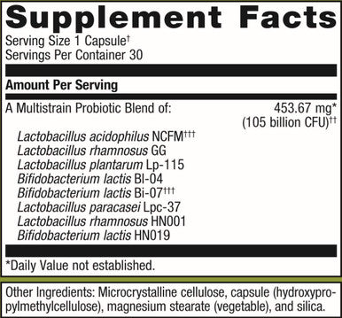 Metagenics UltraFlora BiomePro | 105 Billion CFU | Daily Probiotic Supplement | Multistrain. Clinically Effective doses. | 30 Count