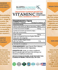 KAPPA NUTRITION Vitamin C 1,000mg, Ginger, Curcumin, Piperine, 4 in 1 Advanced Complex, (120 Capsules) from