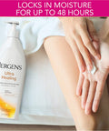 Jergens Ultra Healing Dry Skin Moisturizer, Body and Hand Lotion, for Absorption into Extra Dry Skin, 21 Ounce, with HYDRALUCENCE blend, Vitamins C, E, and B5