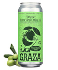 Graza Sizzle Extra Virgin Olive Oil, Cooking Oil - High Polyphenol Peak Harvest EVOO Cooking Oil in a Squeeze Bottle - Single Farm Olives from Spain - 25.3 Fl Oz (750ml) Refill Can