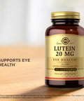 Solgar Lutein 20 Mg - 60 Softgels Pack Of 2 - Eye Health - Gluten Free Dairy Free - 120 Total Servings