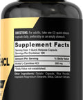 Carlyle Acetyl L-Carnitine Hcl | 500Mg | 180 Count | Non- Gmo And Gluten Free Supplement