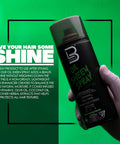 L3 Level 3 Oil Sheen Spray - Adds Shine To Hair After Styling - Infused With Vitamin E Olive And Coconut Oil And Herbal Extracts Level Three Oil Shine Spr
