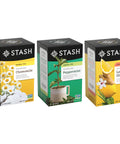 Stash Tea Relax and Unwind Tea Sampler - Assorted Specialty Tea Gift Set, Calming Herbal Teas to Support Relaxation, 7 Flavors, 35 Tea Bags