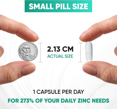 Sandhu'S Zinc 30Mg 120 Count Supplement4 Months SupplyMade In The Usa Immune & Antioxidant Support High Potency & Superior Absorption Capsules