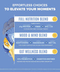 Birdman Peacock Vegan Protein Powder Complete Plant Based Meal Replacement Shake With Magnesium, Vitamin D, Mct Oil All In One Supplement For Men And Women Smooth Texture Coco Vanilla Flavor
