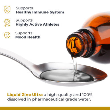 Premier Research Labs Liquid Zinc Ultra - Minerals For Immune Support & Overall Well-Being - Highly Absorbable Liquid - Great