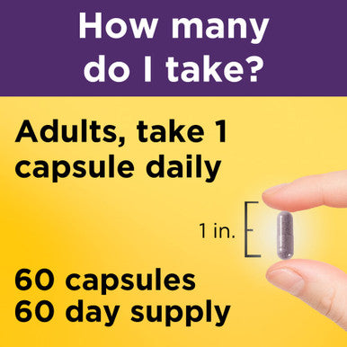 Nature Made Elderberry 400 Mg Extract With Vitamin C And Zinc Dietary Supplement For Immune Support 60 Capsules 60 Day Supply