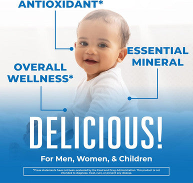 Maryruth Organics Infant Liquid Ionic Zinc with Organic Glycerin Zinc Sulfate for Immune Support Vegan Formulated for Ages 0-12 Months 1 Month Supply 2 Fl Oz