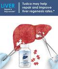 Maxlife Naturals Tudca Liver Support Supplement - Tudca 500mg 60 SERVINGS - Liver Cleanse - Liver Rescue Aid Bile Salts - Tudca Bile Salt - Assist Liver Detox Cleanse Tudca Supplement (Tauroursodeoxycholic Acid)