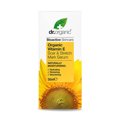 Dr.organic Organic Vitamin E Scar And Strech Mark Serum 50ml