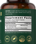 Tahoe Naturals Korean Panax Ginseng | 1500Mg | 120 Quick Release Capsules | Non-Gmo And Gluten Free Supplement |