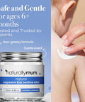 Naturallymum Kids Magnesium Bedtime Lotion for Better Sleep | All-Natural Sleeping Aid for Children | Alternative to Melatonin | Lavender & Chamomile Essential Oil | 250ml
