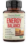 Daily Energy & Metabolism Support Supplement - Increased Energy Boost, Helps Your Metabolism. Herbs & Vitamins with Biotin, Alpha Lipoic , Vanadium, Chromium. Free. 60 Capsules