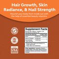 Natures Craft Collagen Biotin Drops for Hair Growth - Liquid Collagen for Women and Men with Biotin - High Bioavailability Liquid Biotin for Hair Growth with Marine Collagen for Fast Thick Hair Regrowth