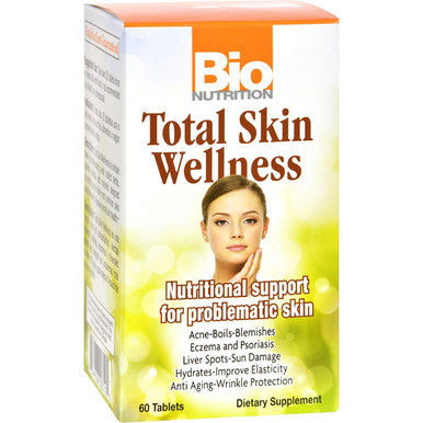 Bio Nutrition Total Skin Wellness - 60 Tablets