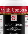 Health Concerns Cogni Spark - Brain Health Support For Memory - Focus Supplement - 30 Capsules